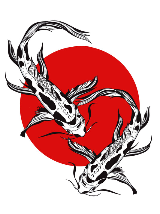 Koi Fish Art Print