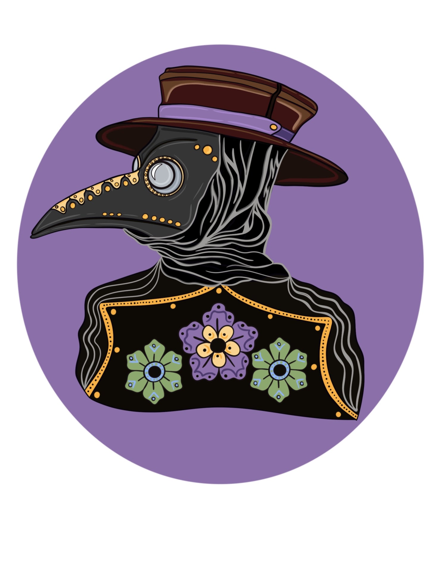Plague Doctor Print